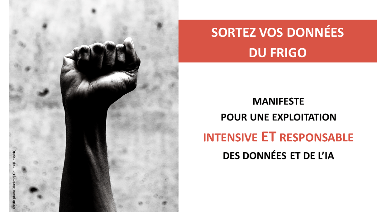 Manifeste du livre sortez vos données du frigo